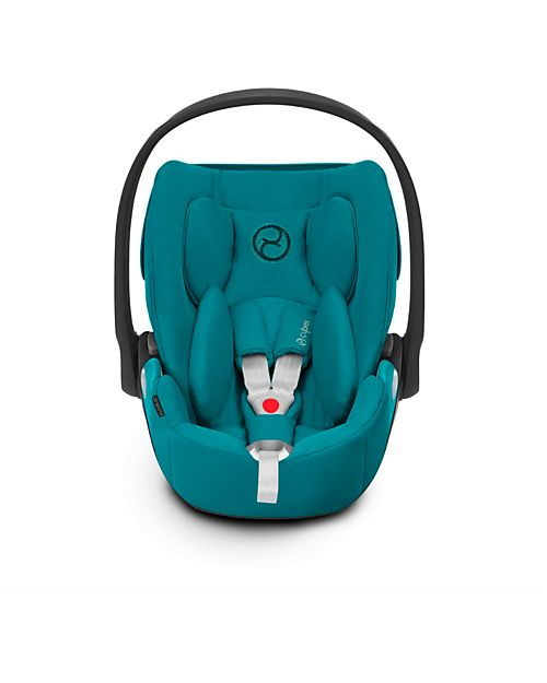 Cybex Seggiolino Auto per Neonati Cloud Z2 i-Size - River Blue - Reclinabile con Rotazione 180° Seggiolini Auto Gruppo 0+/1