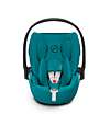 Cybex Seggiolino Auto per Neonati Cloud Z2 i-Size - River Blue - Reclinabile con Rotazione 180° Seggiolini Auto Gruppo 0+/1