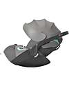 Cybex Seggiolino Auto per Neonati Cloud Z2 i-Size - Soho Grey - Reclinabile con Rotazione 180° Seggiolini Auto Gruppo 0+/1