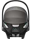 Cybex Seggiolino Auto per Neonati Cloud Z2 i-Size - Soho Grey - Reclinabile con Rotazione 180° Seggiolini Auto Gruppo 0+/1