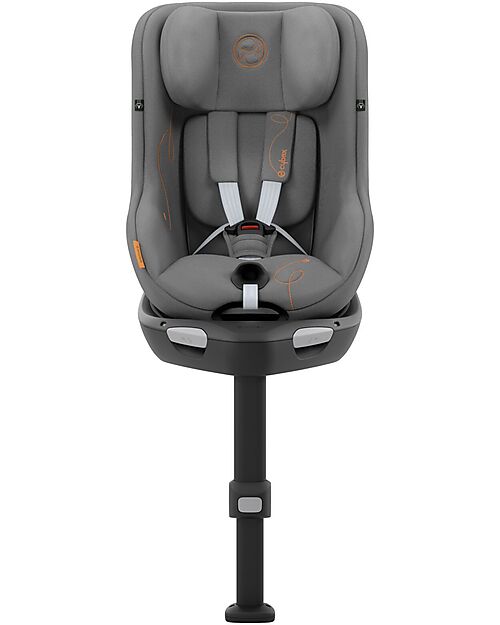 Cybex Seggiolino Auto Sirona G i-Size - Lava Grey - Tessuto Traspirante Seggiolini Auto Gruppo 0+/1
