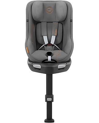 Cybex Seggiolino Auto Sirona G i-Size - Lava Grey - Tessuto Traspirante Seggiolini Auto Gruppo 0+/1
