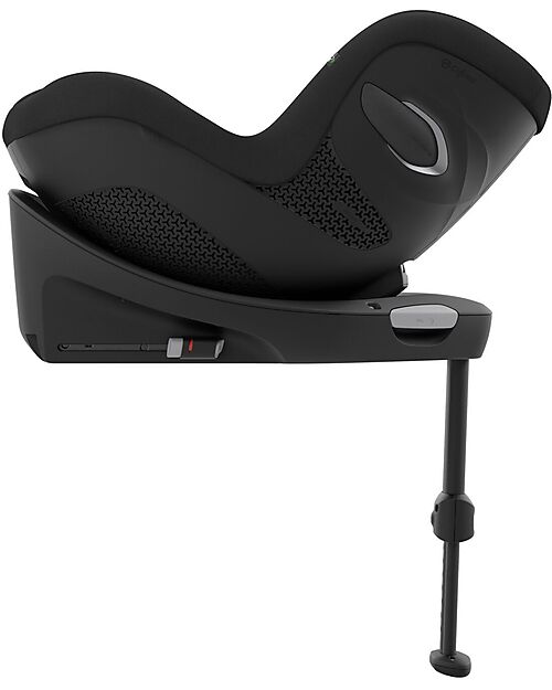 Cybex Seggiolino Auto Sirona G i-Size - Moon Black - Tessuto Traspirante Seggiolini Auto Gruppo 0+/1