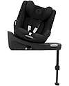 Cybex Seggiolino Auto Sirona G i-Size - Moon Black - Tessuto Traspirante Seggiolini Auto Gruppo 0+/1