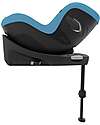 Cybex Seggiolino Auto Sirona G i-Size Plus - Beach Blue - Tessuto in Mesh Seggiolini Auto Gruppo 0+/1