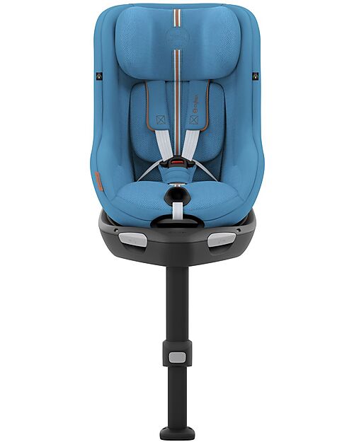 Cybex Seggiolino Auto Sirona G i-Size Plus - Beach Blue - Tessuto in Mesh Seggiolini Auto Gruppo 0+/1