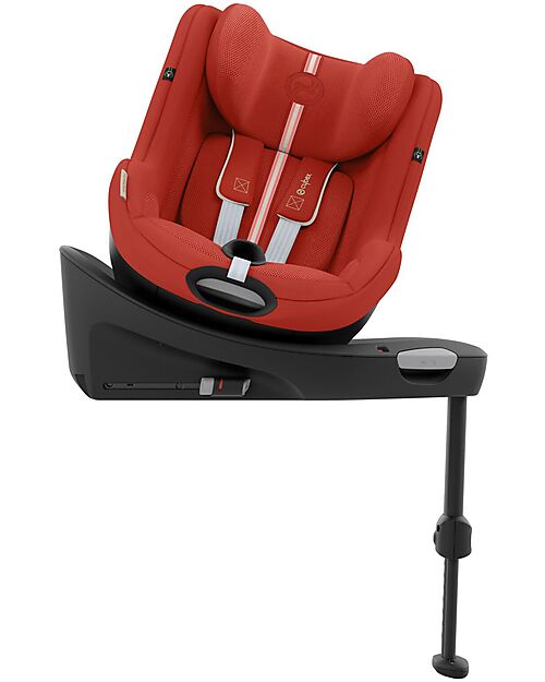 Cybex Seggiolino Auto Sirona G i-Size Plus - Hibiscus Red - Tessuto in Mesh Seggiolini Auto Gruppo 0+/1