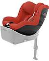 Cybex Seggiolino Auto Sirona G i-Size Plus - Hibiscus Red - Tessuto in Mesh Seggiolini Auto Gruppo 0+/1