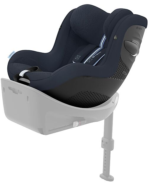 Cybex Seggiolino Auto Sirona G i-Size Plus - Ocean Blue - Tessuto in Mesh Seggiolini Auto Gruppo 0+/1