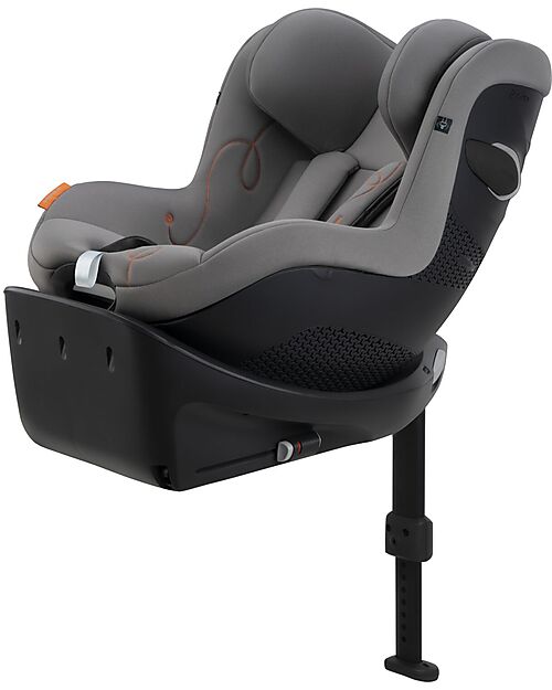 Cybex Seggiolino Auto Sirona Gi I-Size e Base Rotante 360° - Lava Grey - dalla Nascita ai 4 Anni Seggiolini Auto Gruppo 0+/1