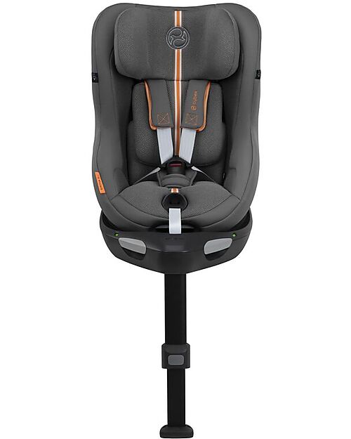 Cybex Seggiolino Auto Sirona Gi I-Size e Base Rotante 360° - Lava Grey - dalla Nascita ai 4 Anni Seggiolini Auto Gruppo 0+/1