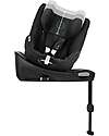 Cybex Seggiolino Auto Sirona Gi I-Size e Base Rotante 360° - Moon Black - dalla Nascita ai 4 Anni Seggiolini Auto Gruppo 0+/1