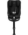 Cybex Seggiolino Auto Sirona Gi I-Size e Base Rotante 360° - Moon Black - dalla Nascita ai 4 Anni Seggiolini Auto Gruppo 0+/1
