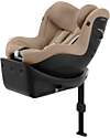Cybex Seggiolino Auto Sirona Gi i-Size Plus - Almond Beige - Tessuto in Mesh Seggiolini Auto Gruppo 2/3