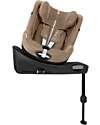 Cybex Seggiolino Auto Sirona Gi i-Size Plus - Almond Beige - Tessuto in Mesh Seggiolini Auto Gruppo 2/3