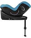 Cybex Seggiolino Auto Sirona Gi I-Size Plus e Base Rotante 360° - Beach Blue - dalla Nascita ai 4 Anni Seggiolini Auto Gruppo 0+/1