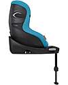 Cybex Seggiolino Auto Sirona Gi I-Size Plus e Base Rotante 360° - Beach Blue - dalla Nascita ai 4 Anni Seggiolini Auto Gruppo 0+/1