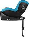 Cybex Seggiolino Auto Sirona Gi I-Size Plus e Base Rotante 360° - Beach Blue - dalla Nascita ai 4 Anni Seggiolini Auto Gruppo 0+/1