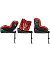 Cybex Seggiolino Auto Sirona Gi I-Size Plus e Base Rotante 360° - Hibiscus Red - dalla Nascita ai 4 Anni Seggiolini Auto Gruppo 0+/1