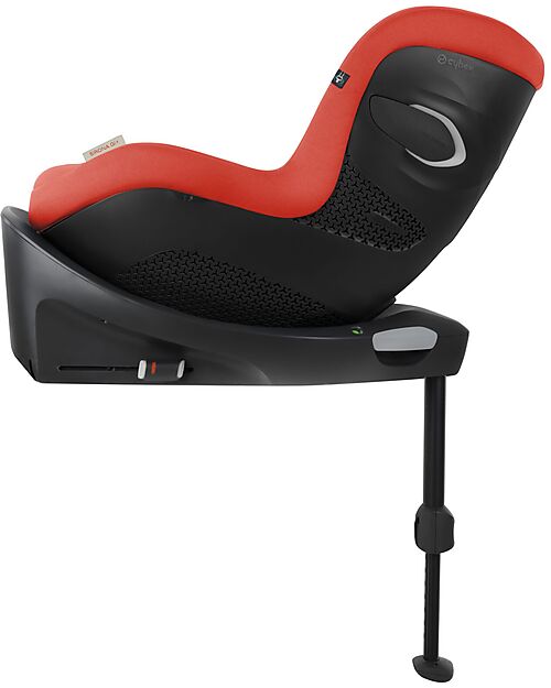Cybex Seggiolino Auto Sirona Gi I-Size Plus e Base Rotante 360° - Hibiscus Red - dalla Nascita ai 4 Anni Seggiolini Auto Gruppo 0+/1