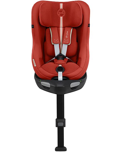 Cybex Seggiolino Auto Sirona Gi I-Size Plus e Base Rotante 360° - Hibiscus Red - dalla Nascita ai 4 Anni Seggiolini Auto Gruppo 0+/1