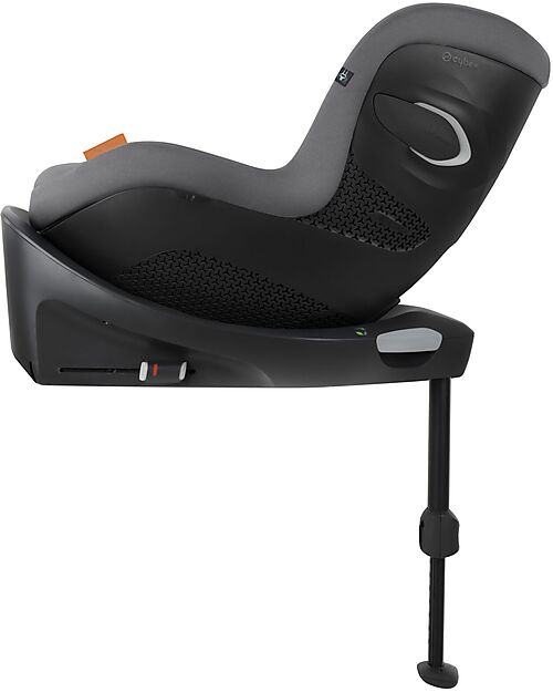 Cybex Seggiolino Auto Sirona Gi I-Size Plus e Base Rotante 360° - Lava Grey - dalla Nascita ai 4 Anni Seggiolini Auto Gruppo 0+/1