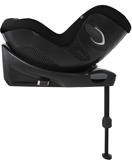 Cybex Seggiolino Auto Sirona Gi I-Size Plus e Base Rotante 360° - Moon Black - dalla Nascita ai 4 Anni Seggiolini Auto Gruppo 0+/1