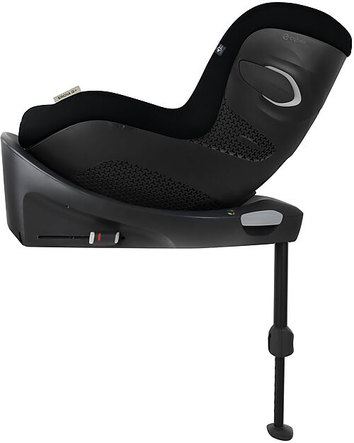 Cybex Seggiolino Auto Sirona Gi I-Size Plus e Base Rotante 360° - Moon Black - dalla Nascita ai 4 Anni Seggiolini Auto Gruppo 0+/1