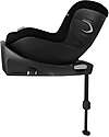 Cybex Seggiolino Auto Sirona Gi I-Size Plus e Base Rotante 360° - Moon Black - dalla Nascita ai 4 Anni Seggiolini Auto Gruppo 0+/1