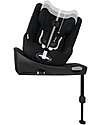 Cybex Seggiolino Auto Sirona Gi I-Size Plus e Base Rotante 360° - Moon Black - dalla Nascita ai 4 Anni Seggiolini Auto Gruppo 0+/1