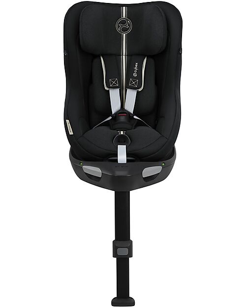 Cybex Seggiolino Auto Sirona Gi I-Size Plus e Base Rotante 360° - Moon Black - dalla Nascita ai 4 Anni Seggiolini Auto Gruppo 0+/1