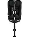 Cybex Seggiolino Auto Sirona Gi I-Size Plus e Base Rotante 360° - Moon Black - dalla Nascita ai 4 Anni Seggiolini Auto Gruppo 0+/1