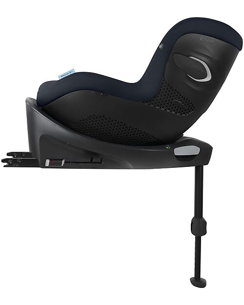 Cybex Seggiolino Auto Sirona Gi I-Size Plus e Base Rotante 360° - Ocean Blue - dalla Nascita ai 4 Anni Seggiolini Auto Gruppo 0+/1