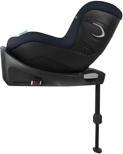 Cybex Seggiolino Auto Sirona Gi I-Size Plus e Base Rotante 360° - Ocean Blue - dalla Nascita ai 4 Anni Seggiolini Auto Gruppo 0+/1