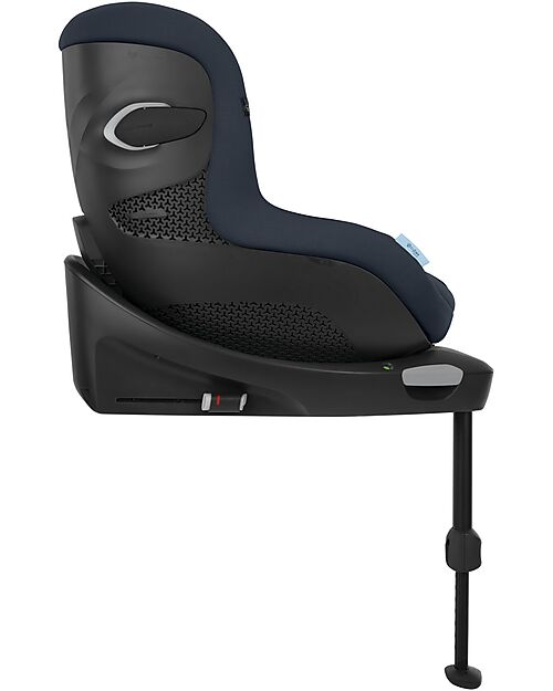 Cybex Seggiolino Auto Sirona Gi I-Size Plus e Base Rotante 360° - Ocean Blue - dalla Nascita ai 4 Anni Seggiolini Auto Gruppo 0+/1