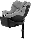 Cybex Seggiolino Auto Sirona Gi i-Size Plus - Stone Grey/Mid Grey - Tessuto in Mesh Seggiolini Auto Gruppo 2/3