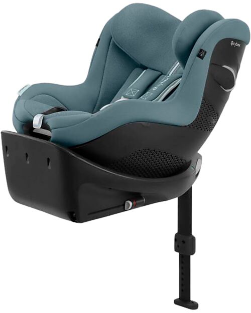 Cybex Seggiolino Auto Sirona Gi i-Size Plus - Stormy Blue/Light Blue - Tessuto in Mesh Seggiolini Auto Gruppo 0+/1