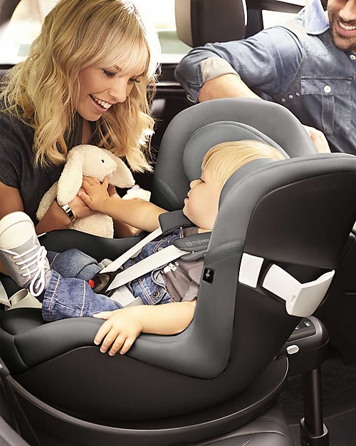 Cybex Seggiolino Auto Sirona M2 i-Size - Soho Grey - Comodo e Sicuro! Seggiolini Auto Gruppo 1/2/3
