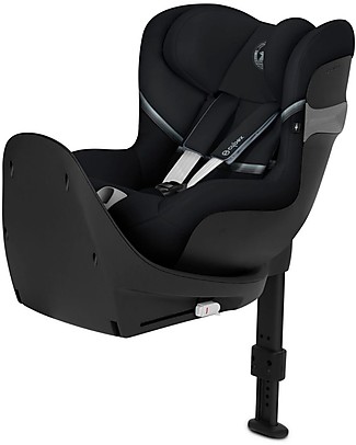 Cybex Seggiolino Auto Sirona SX2 i-Size - Moon Black - Gruppo 0+/1 - Ruota a 360° Seggiolini Auto Gruppo 0+/1