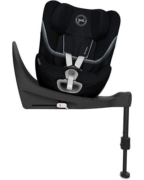 Cybex Seggiolino Auto Sirona SX2 i-Size - Moon Black - Gruppo 0+/1 - Ruota a 360° Seggiolini Auto Gruppo 0+/1