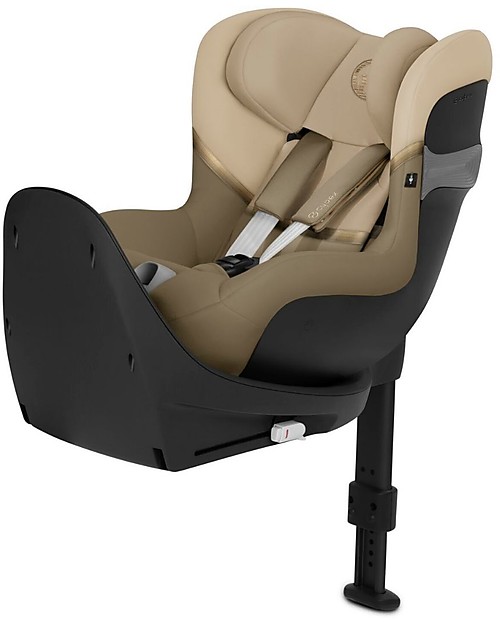 Cybex Seggiolino Auto Sirona SX2 i-Size - Seashell Beige - Gruppo 0+/1 - Ruota a 360° Seggiolini Auto Gruppo 0+/1