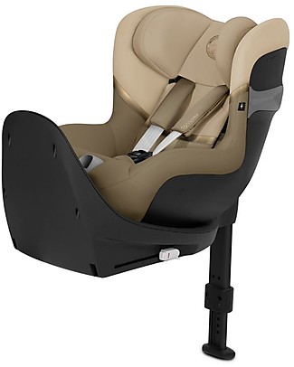 Cybex Seggiolino Auto Sirona SX2 i-Size - Seashell Beige - Gruppo 0+/1 - Ruota a 360° Seggiolini Auto Gruppo 0+/1