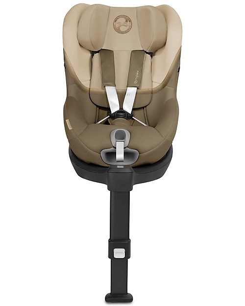 Cybex Seggiolino Auto Sirona SX2 i-Size - Seashell Beige - Gruppo 0+/1 - Ruota a 360° Seggiolini Auto Gruppo 0+/1