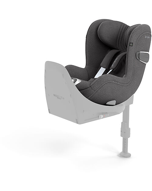 Cybex Seggiolino Auto Sirona T i-Size - Mirage Grey - Rotazione a 360° Seggiolini Auto Gruppo 0+/1