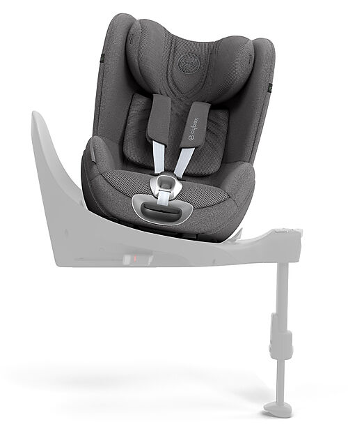 Cybex Seggiolino Auto Sirona T i-Size - Mirage Grey - Rotazione a 360° Seggiolini Auto Gruppo 0+/1