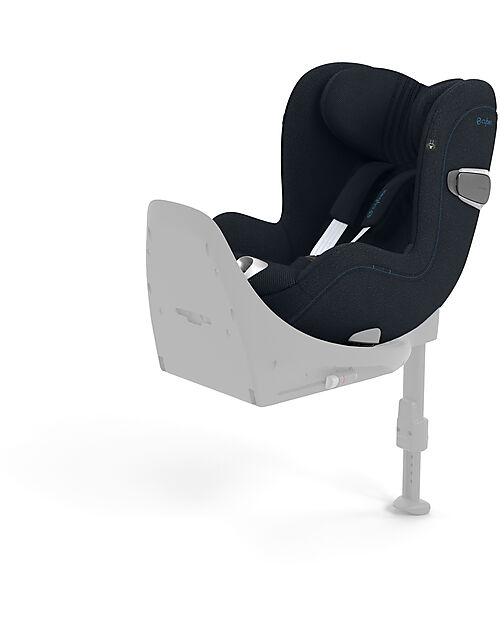 Cybex Seggiolino Auto Sirona T i-Size Plus - Nautical Blue - Cappottina Solare con Inserti in Mesh - Rotazione a 360° Seggiolini Auto Gruppo 0+/1