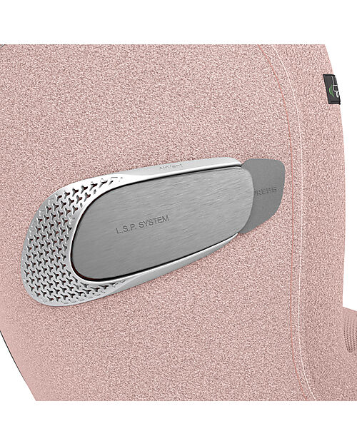 Cybex Seggiolino Auto Sirona T i-Size Plus - Peach Pink - Cappottina Solare con Inserti in Mesh - Rotazione a 360° Seggiolini Auto Gruppo 0+/1