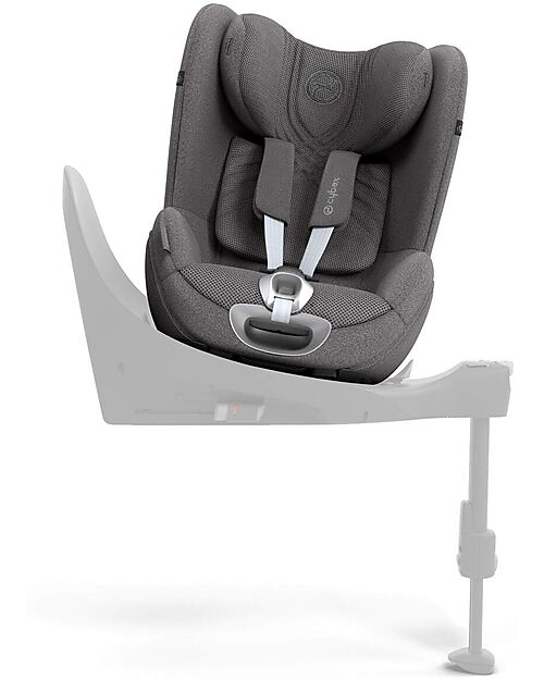 Cybex Seggiolino Auto Sirona T Plus - Mirage Grey - Gruppo 0+/1 Seggiolini Auto Gruppo 0+/1