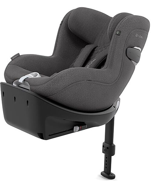 Cybex Seggiolino Auto Sirona Ti Plus - Mirage Grey - Da 0 a 4 anni Seggiolini Auto Gruppo 0+/1