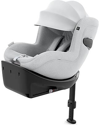 Cybex Seggiolino Auto Sirona Ti Plus - Platinum White - Da 0 a 4 anni Seggiolini Auto Gruppo 0+/1